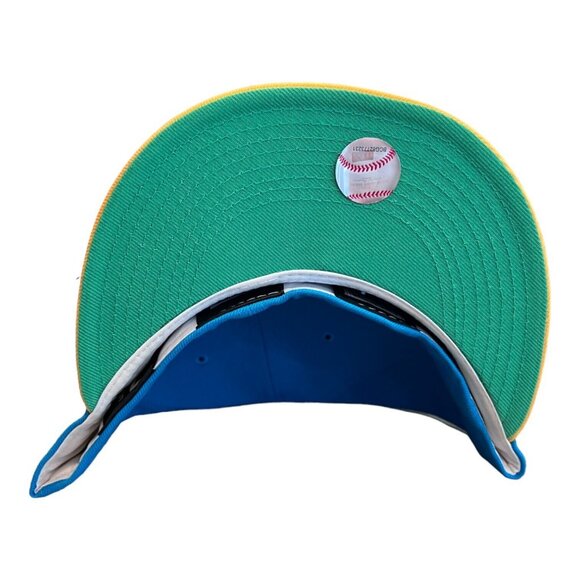 New Era Chicago Cubs 2 Tone 59FIFTY Hat Cap 1990 All Star Game Side Patch - Picture 7 of 9